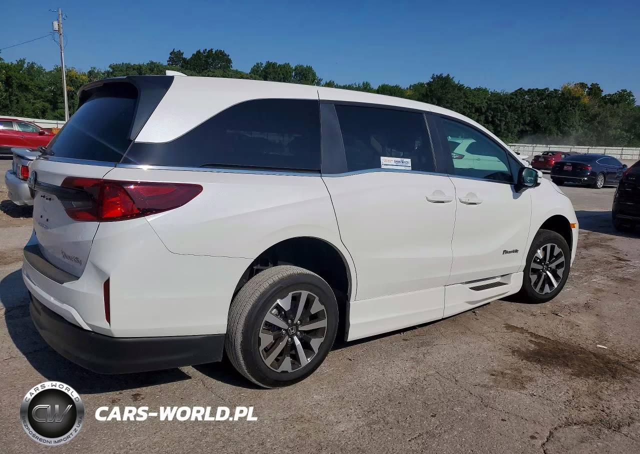 2025 Honda Odyssey Exl VIN:5FNRL6H64SB020136 - 3