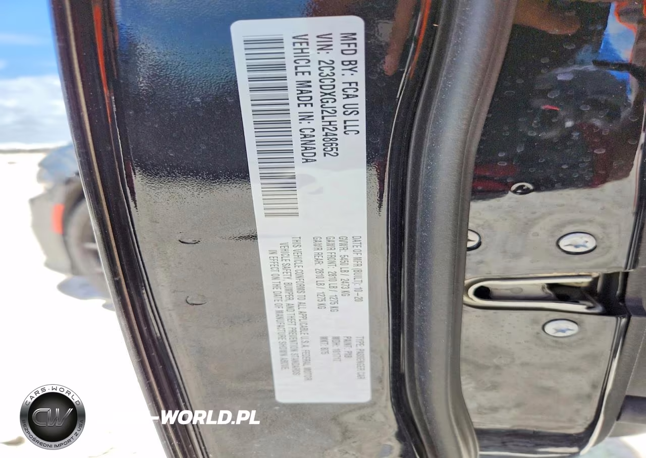 2020 Dodge Charger Scat Pack VIN:2C3CDXGJ2LH248652 - 12