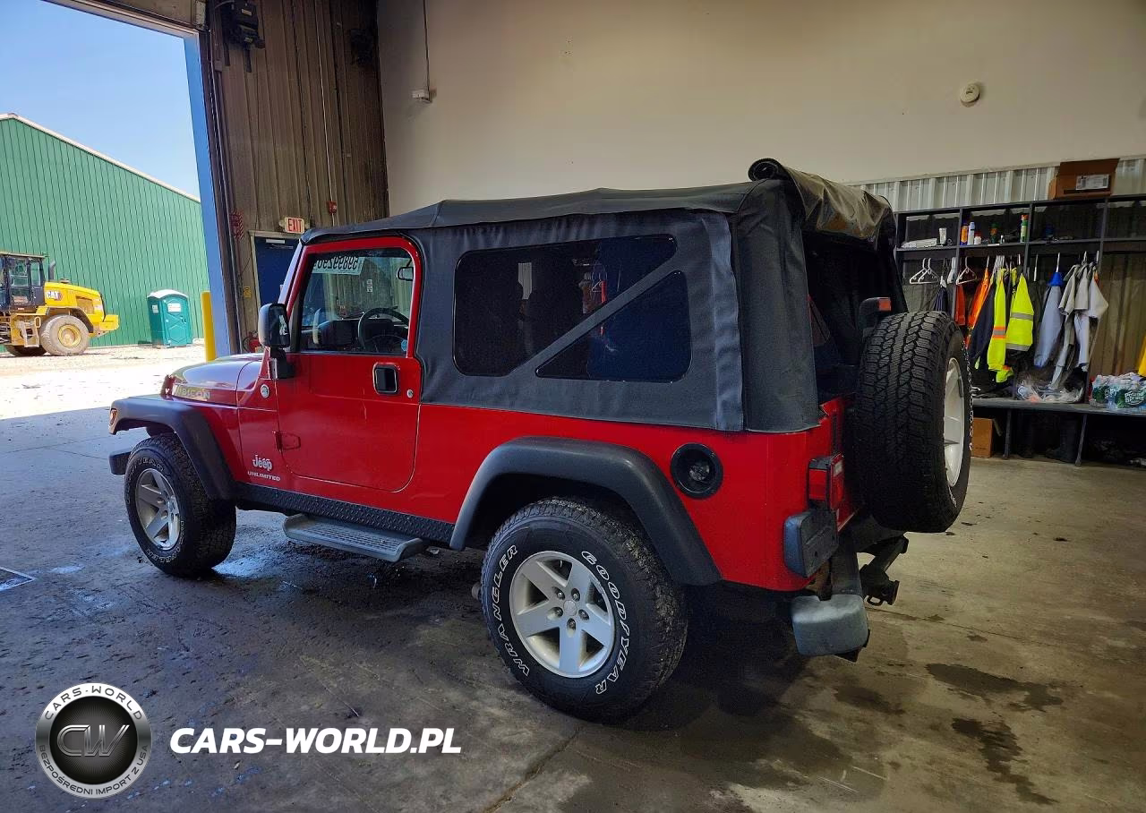 2005 Jeep Wrangler - Tj Unlimited Rubicon VIN:1J4FA64S45P379096 - 2