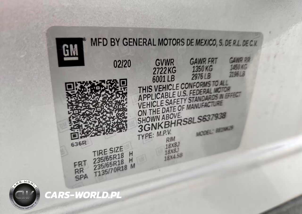 2020 Chevrolet Blazer 2Lt VIN:3GNKBHRS8LS637938 - 13