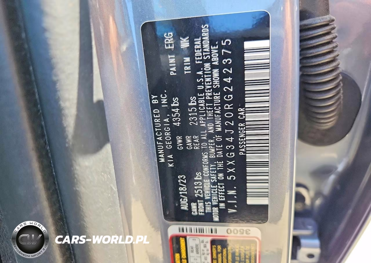 2024 Kia K5 Ex VIN:5XXG34J20RG242375 - 12