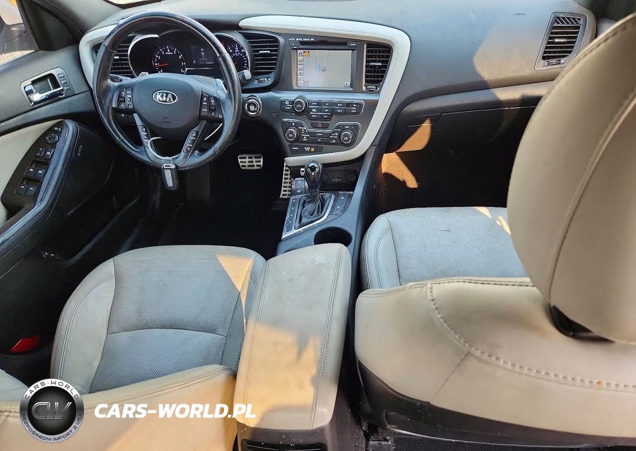 2013 Kia Optima Sx VIN:5XXGR4A65DG230569 - 8