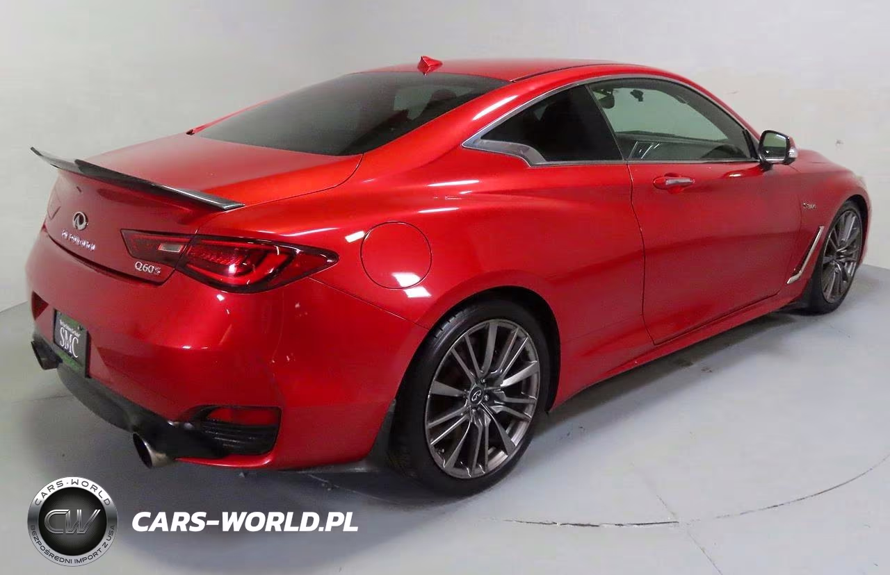 2017 Infiniti Q60 Red Sport 400 VIN:JN1FV7EK6HM610622 - 3
