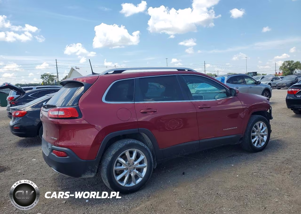 2016 Jeep Cherokee Limited VIN:1C4PJMDBXGW206366 - 3
