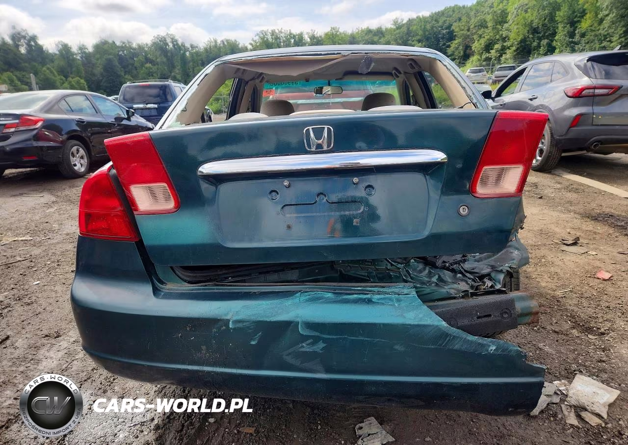 2002 Honda Civic Dx VIN:2HGES16142H552218 - 6