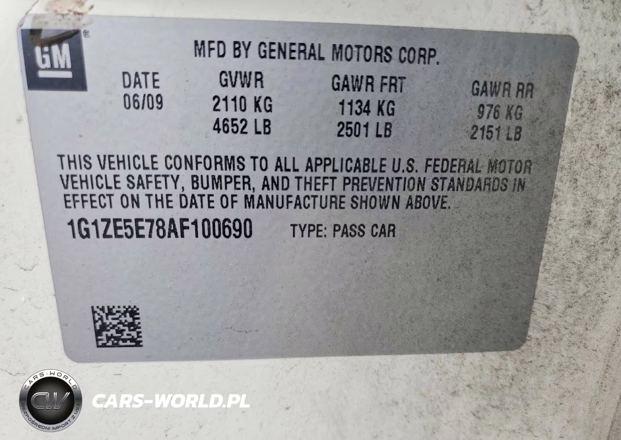 2010 Chevrolet Malibu Ltz VIN:1G1ZE5E78AF100690 - 12