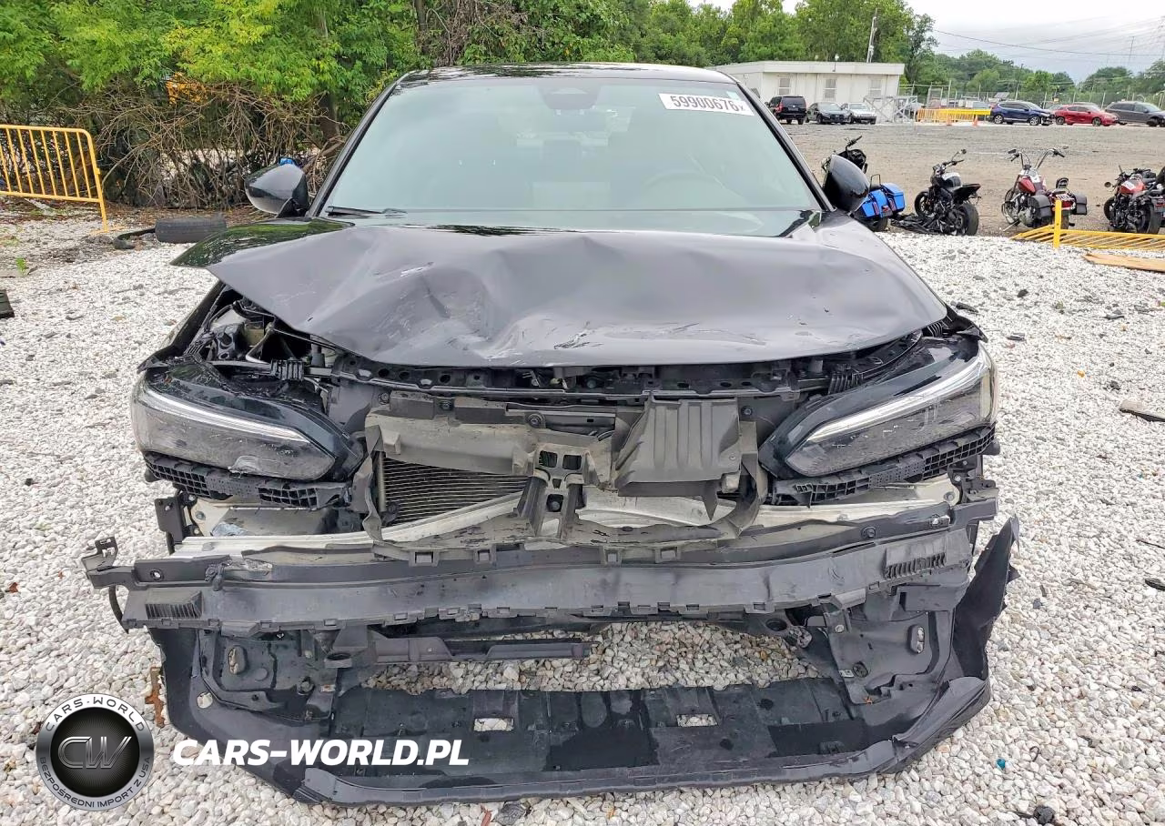 2022 Honda Civic Sport VIN:2HGFE2F51NH562696 - 5
