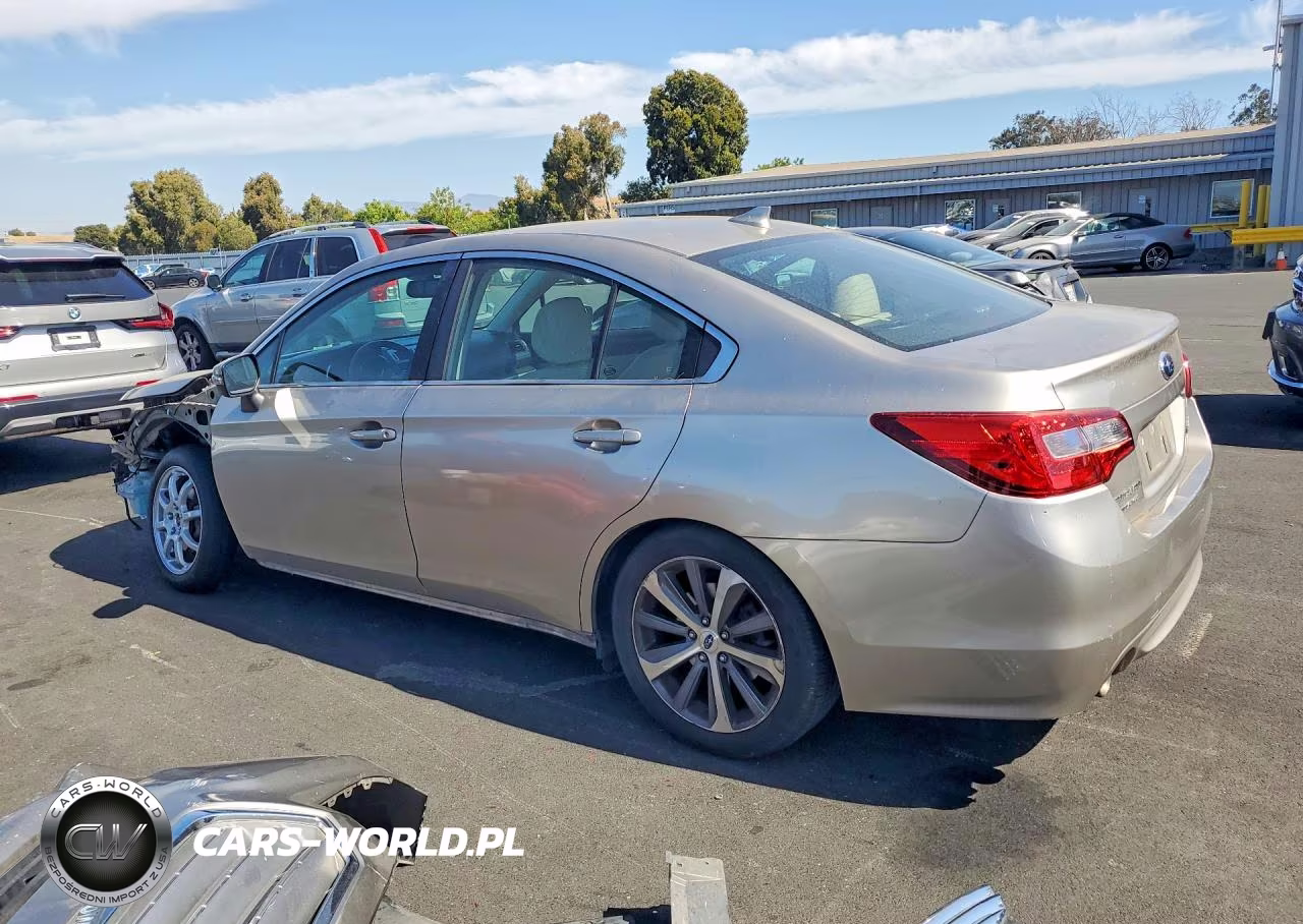 2016 Subaru Legacy 2.5I Limited VIN:4S3BNAN60G3046563 - 2