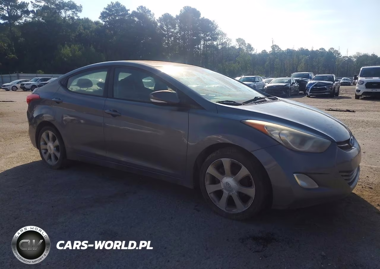 2011 Hyundai Elantra Limited VIN:5NPDH4AE7BH047995 - 4