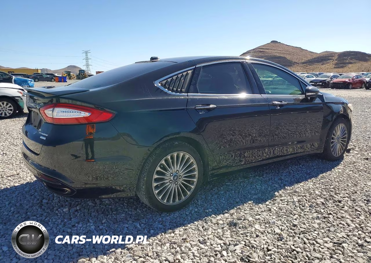 2016 Ford Fusion Titanium VIN:3FA6P0K90GR316919 - 3