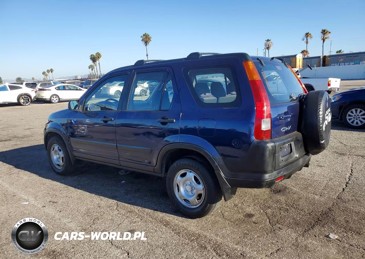 2002 Honda Cr-V Lx VIN:JHLRD68412C007498 - 2