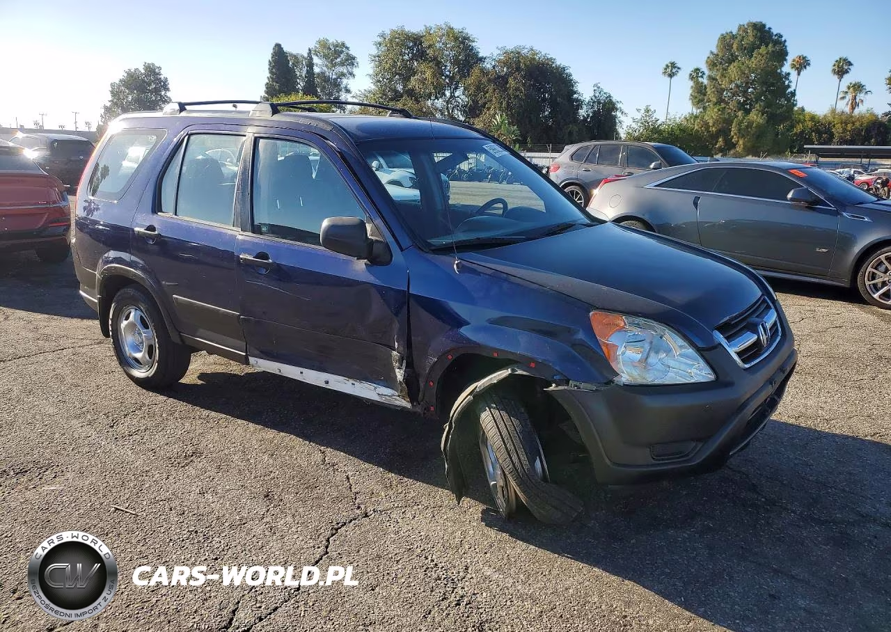 2002 Honda Cr-V Lx VIN:JHLRD68412C007498 - 4