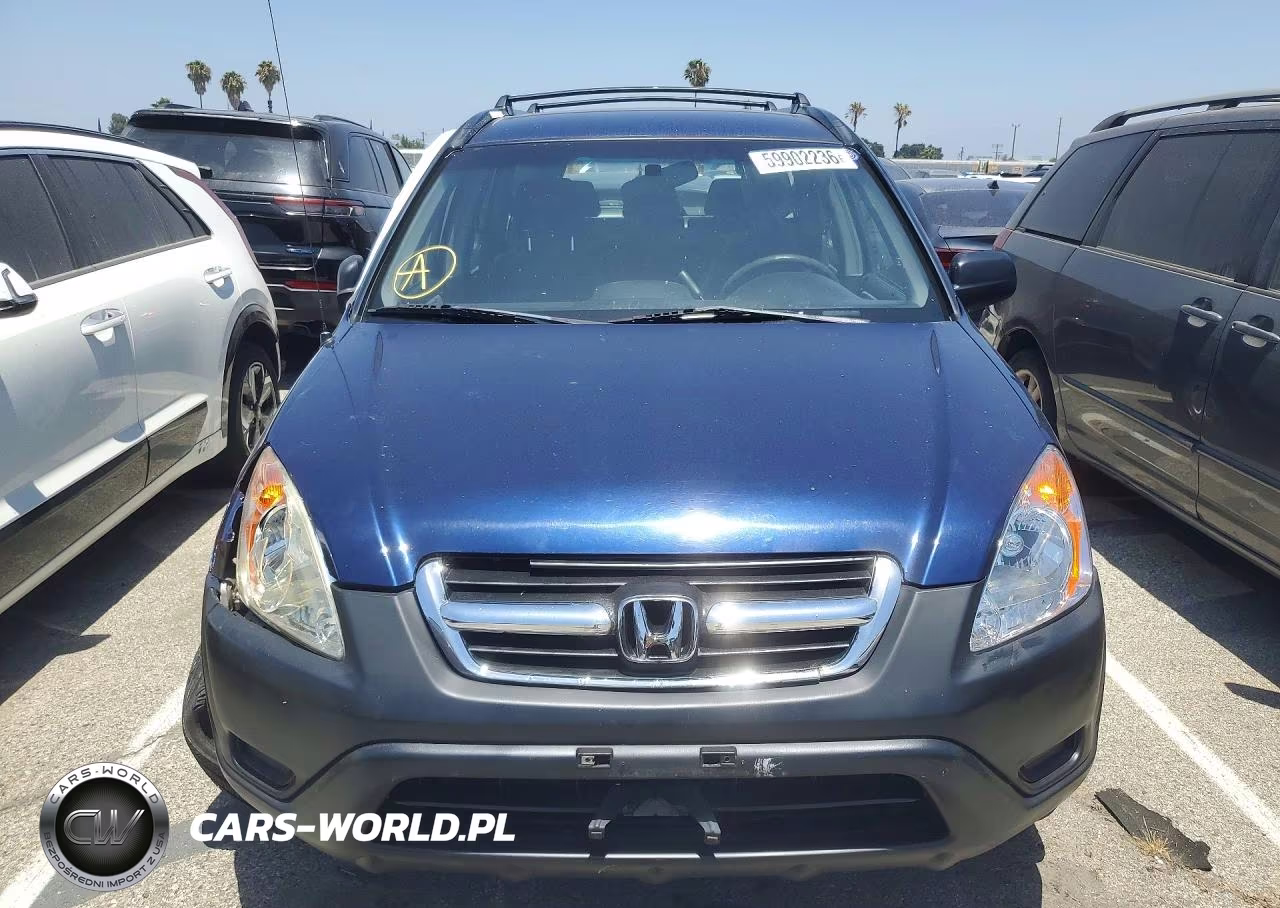 2002 Honda Cr-V Lx VIN:JHLRD68412C007498 - 5