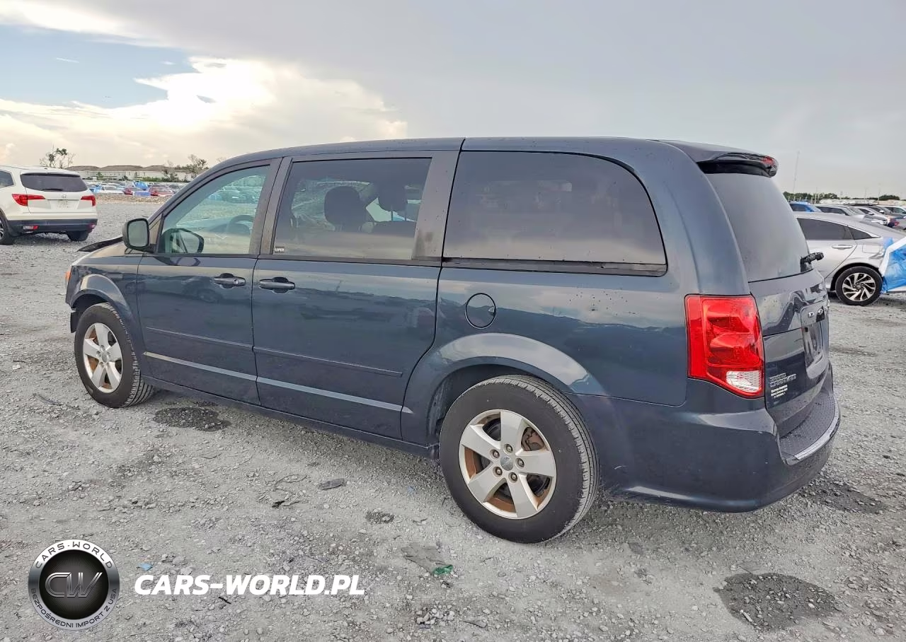 2013 Dodge Grand Caravan Se VIN:2C4RDGBG3DR618908 - 2