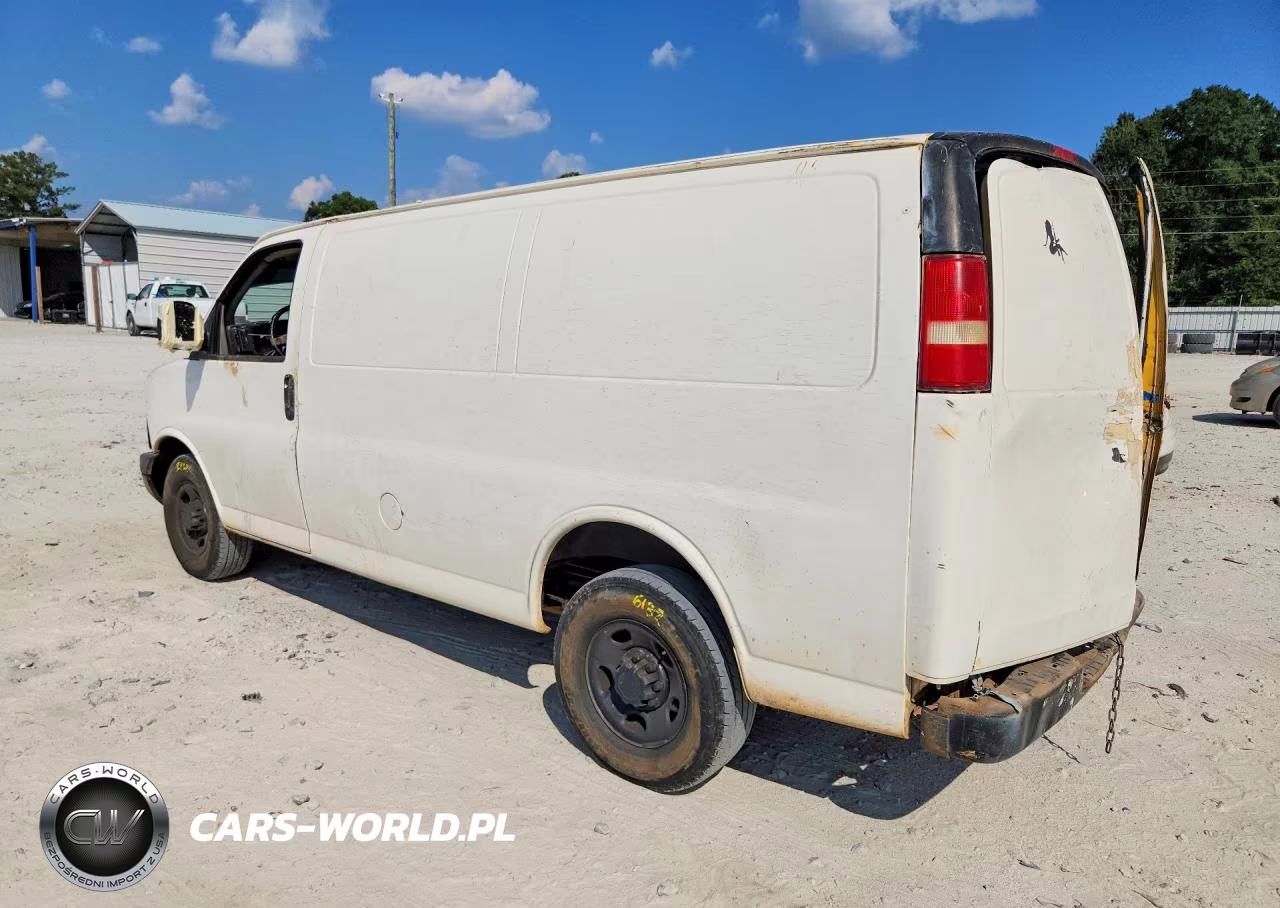 2007 Chevrolet Express 2500 Delivery Van VIN:1GCGG25VX71158117 - 2