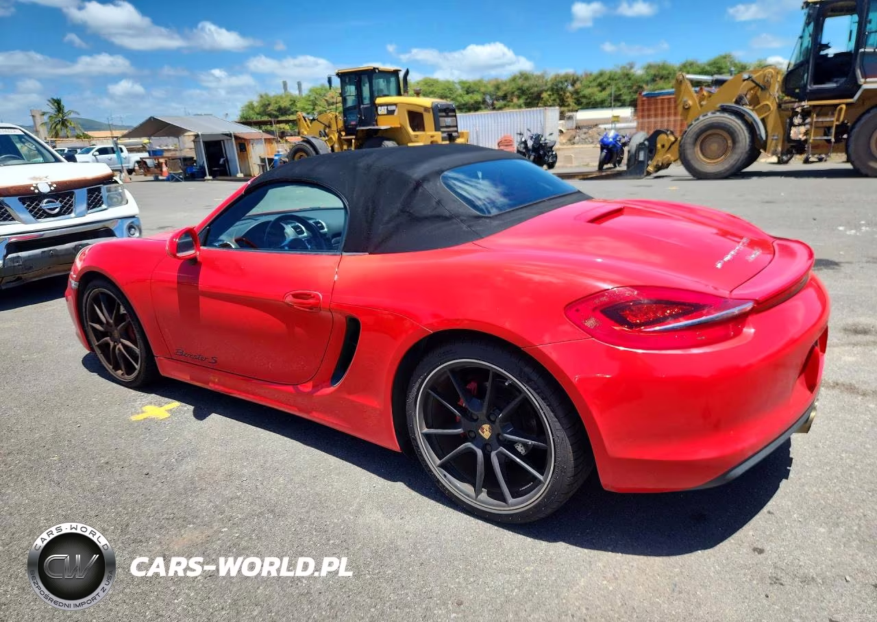 2015 Porsche Boxster S VIN:WP0CB2A8XFS140061 - 2