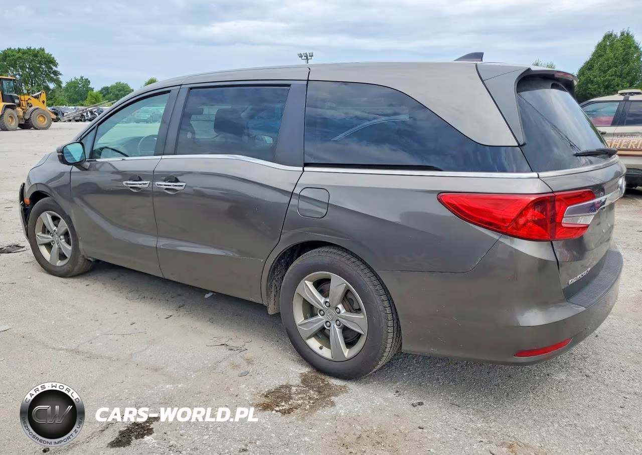 2018 Honda Odyssey Exl VIN:5FNRL6H72JB019655 - 2