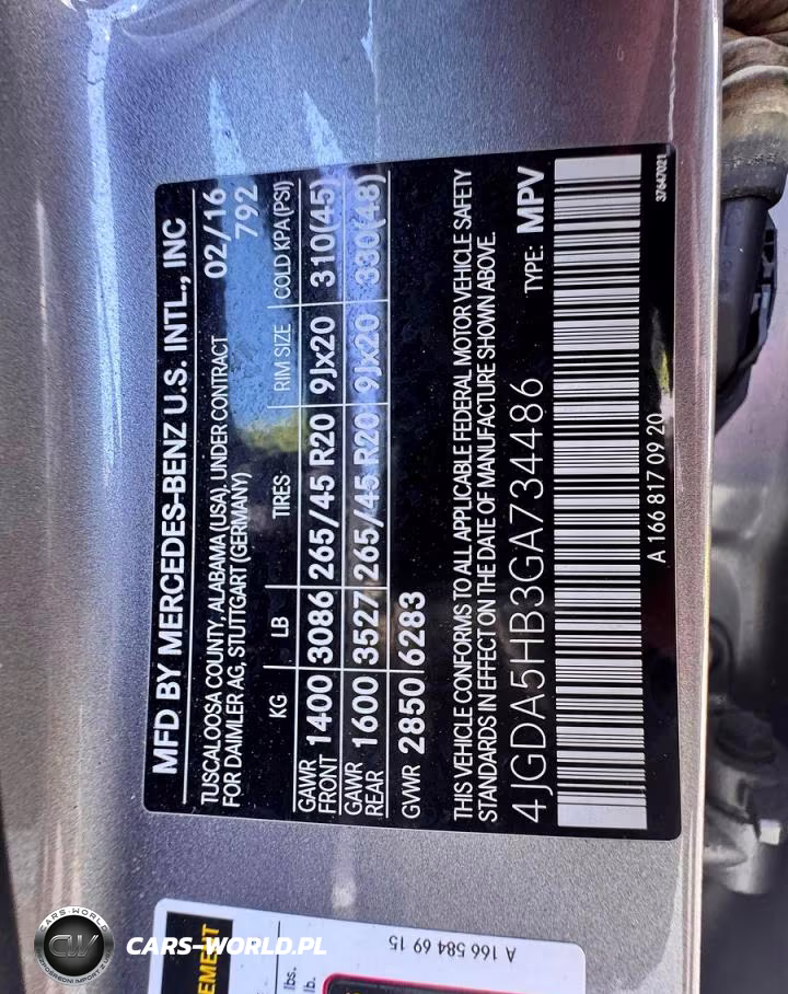 2016 Mercedes-Benz Gle 350 4Matic VIN:4JGDA5HB3GA734486 - 10