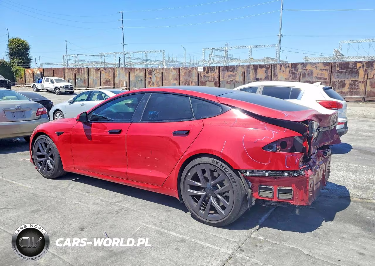 2021 Tesla Model S VIN:5YJSA1E69MF443747 - 2