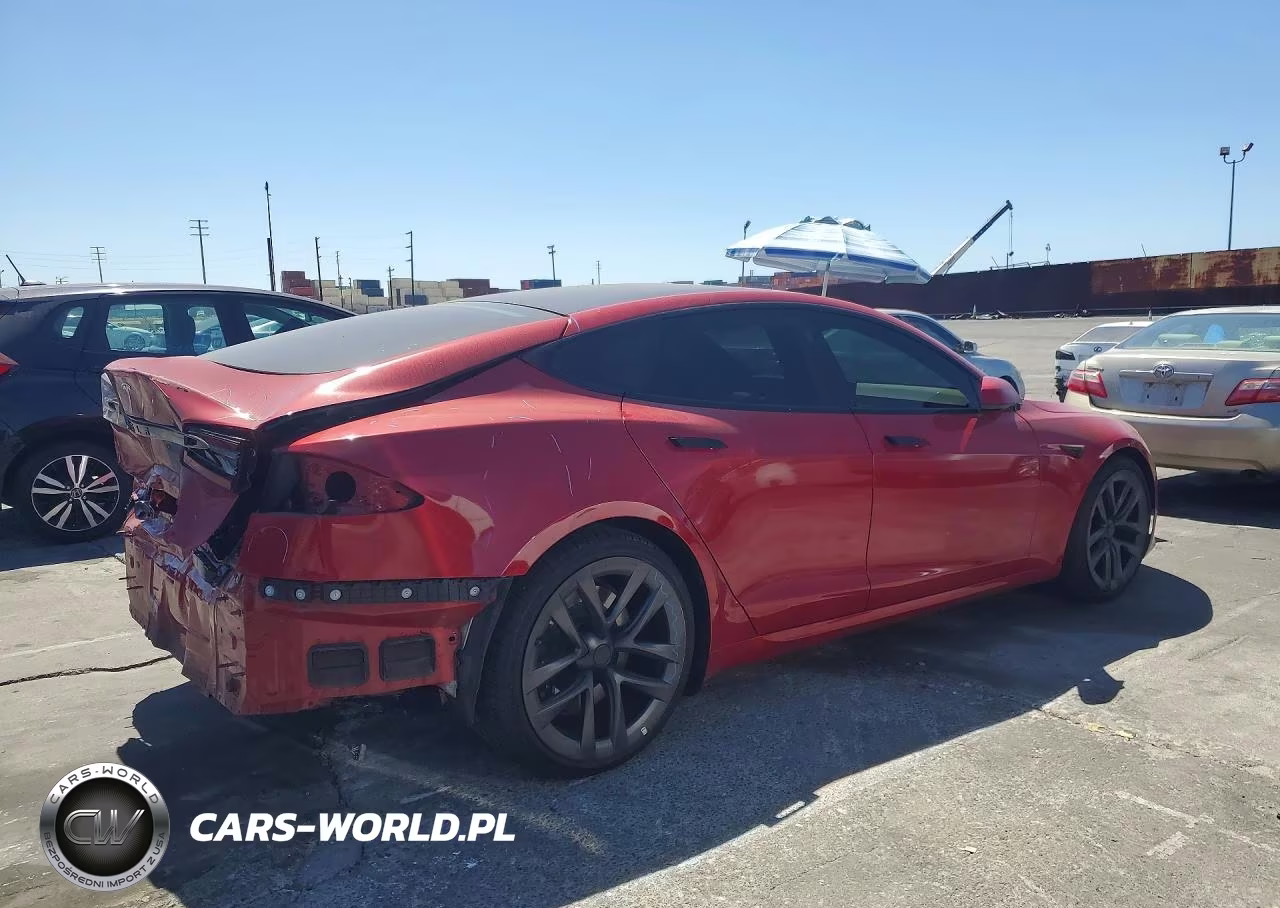 2021 Tesla Model S VIN:5YJSA1E69MF443747 - 3