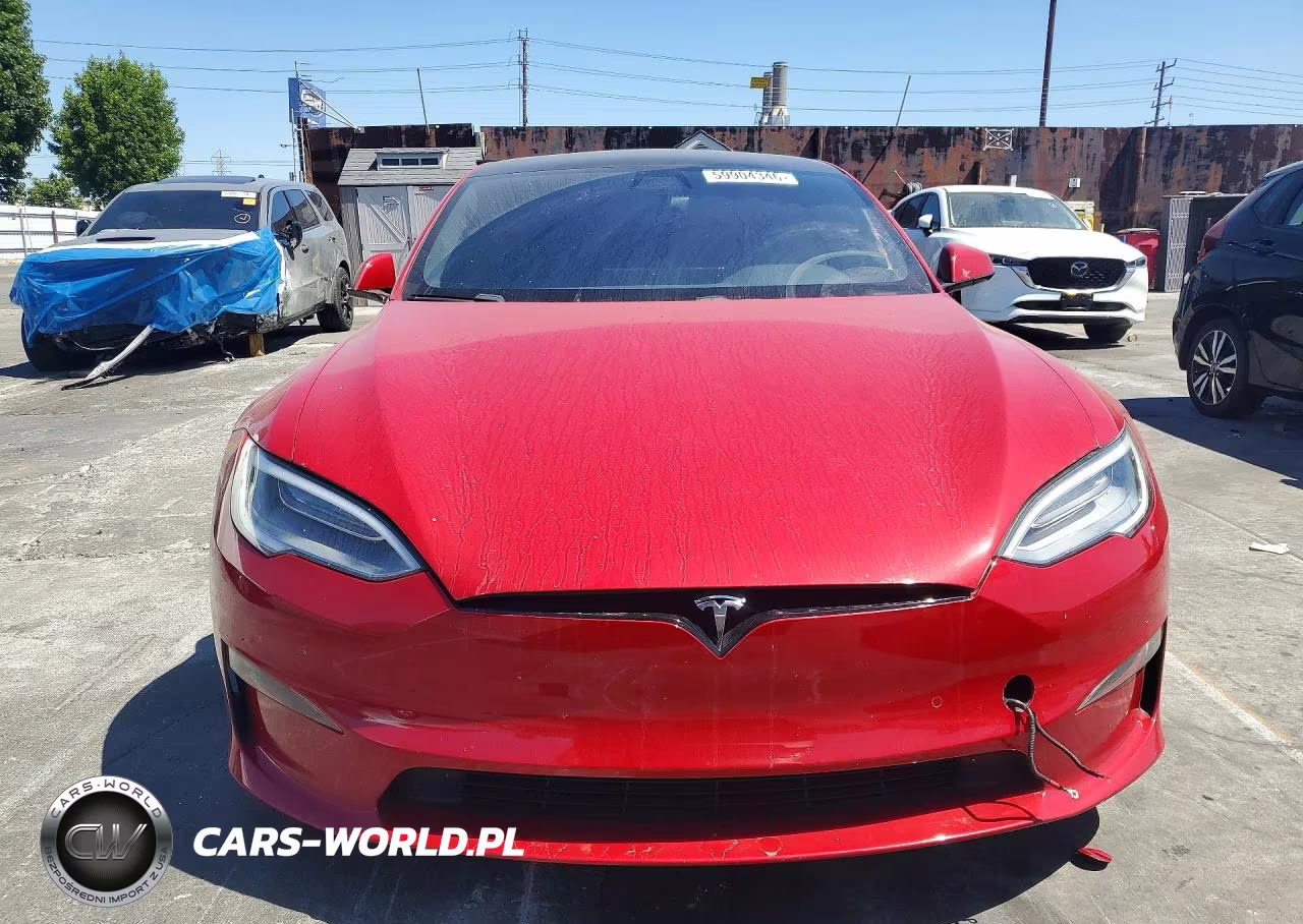 2021 Tesla Model S VIN:5YJSA1E69MF443747 - 5