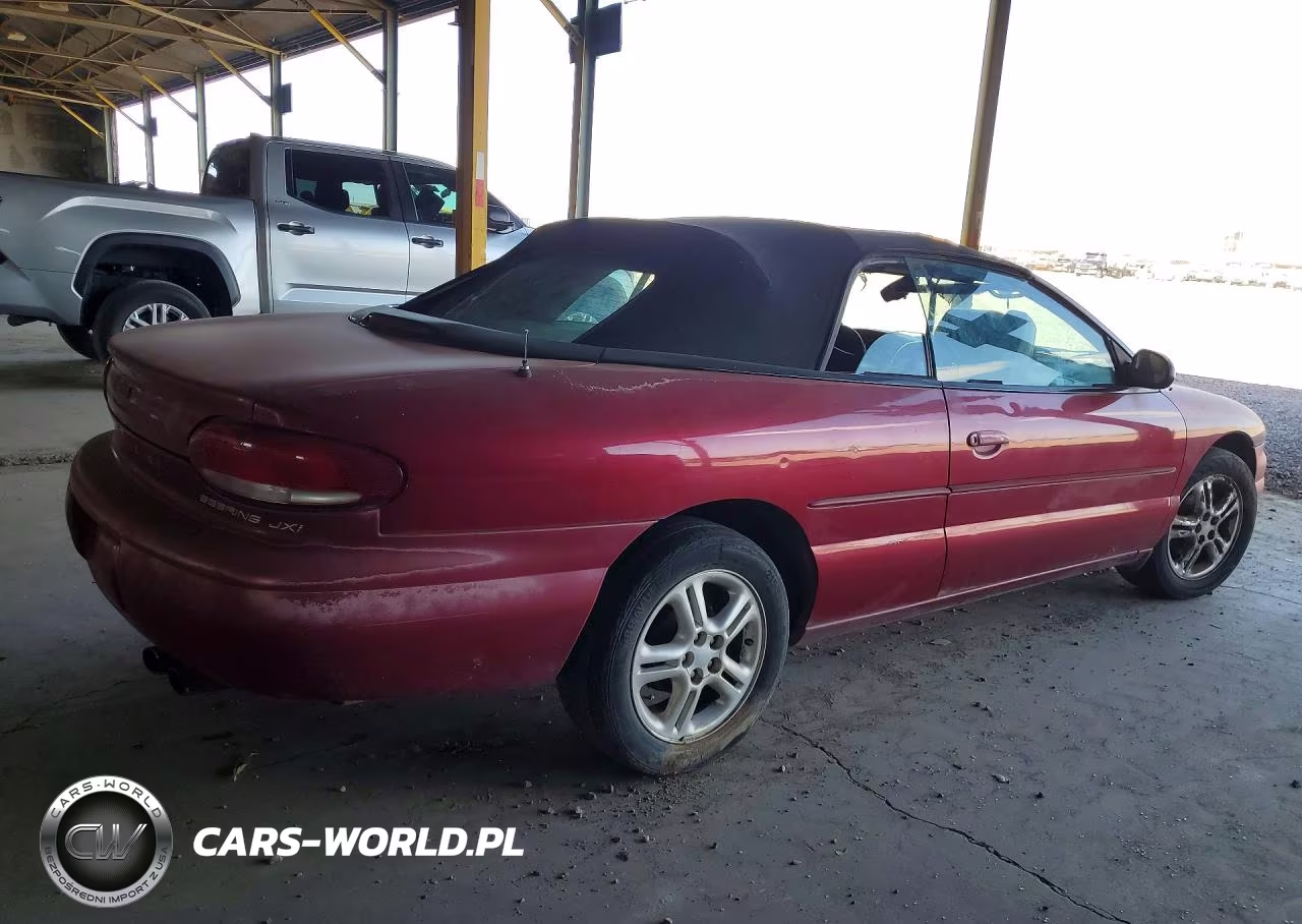 1997 Chrysler Sebring Jxi VIN:3C3EL55H8VT553406 - 3