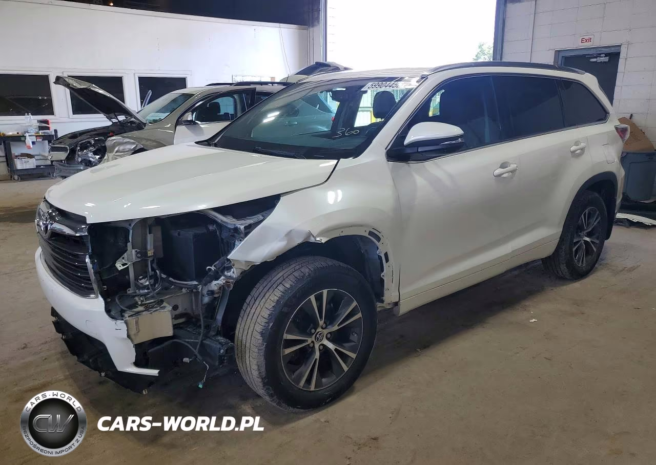2016 Toyota Highlander Xle – zdjęcie 1 z 13