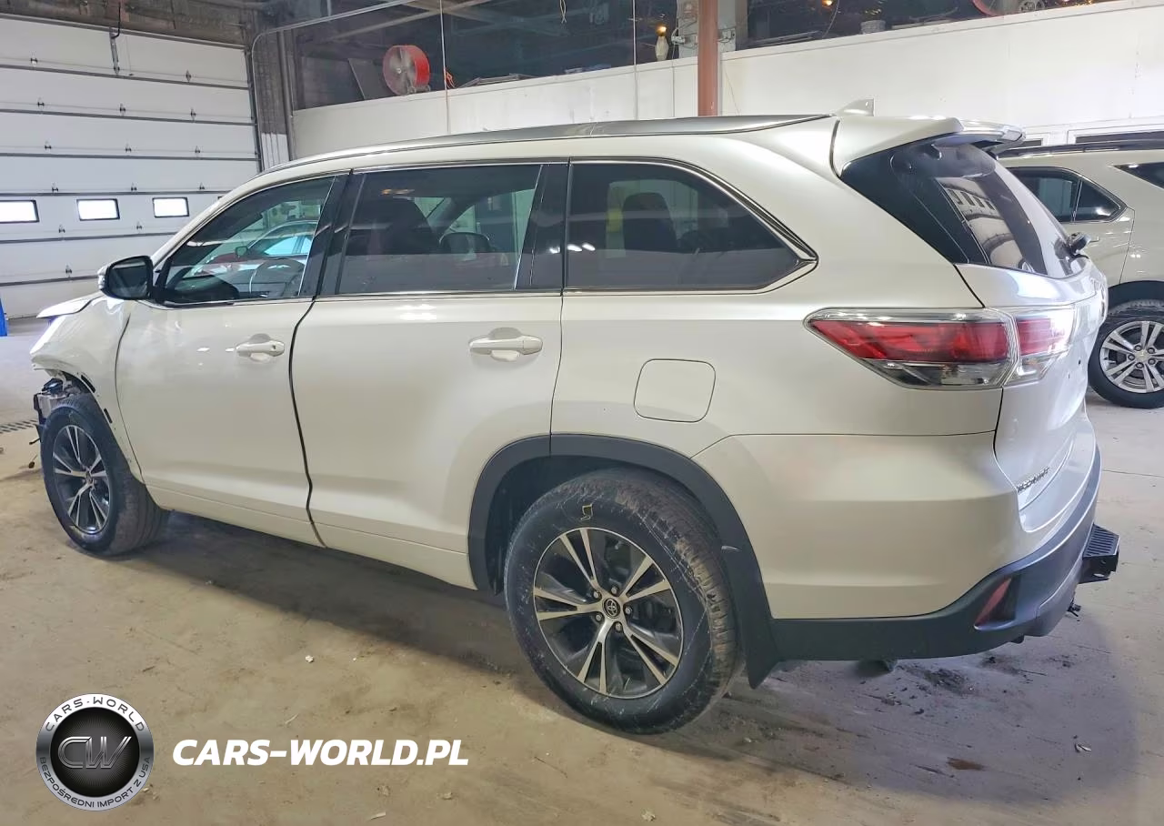 2016 Toyota Highlander Xle VIN:5TDJKRFH8GS229498 - 2