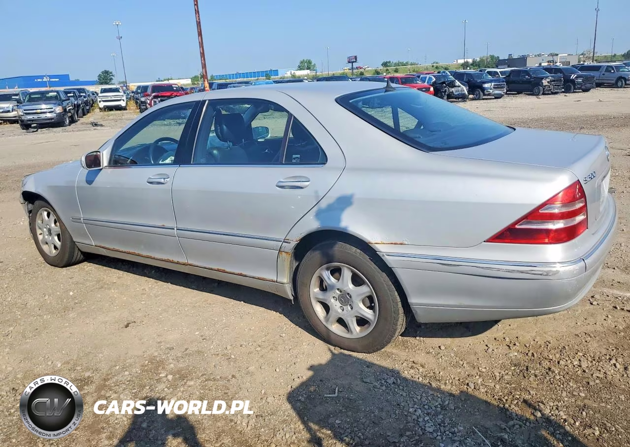 2000 Mercedes-Benz S 500 VIN:WDBNG75J4YA030487 - 2