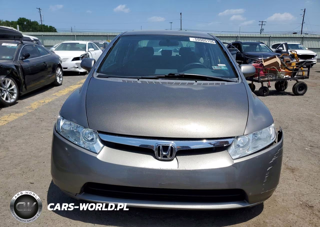 2007 Honda Civic Lx VIN:1HGFA16517L012104 - 5