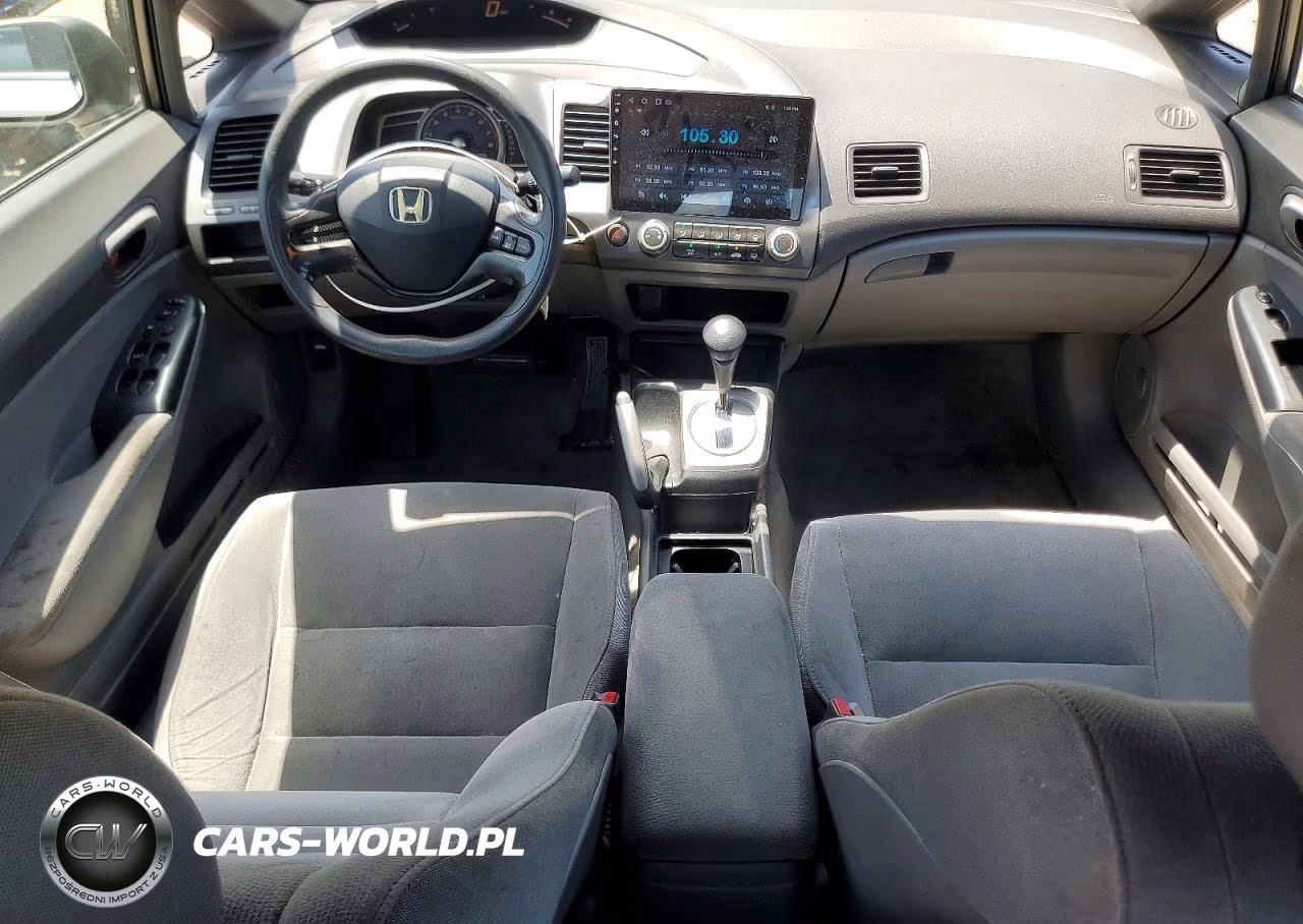 2007 Honda Civic Lx VIN:1HGFA16517L012104 - 8