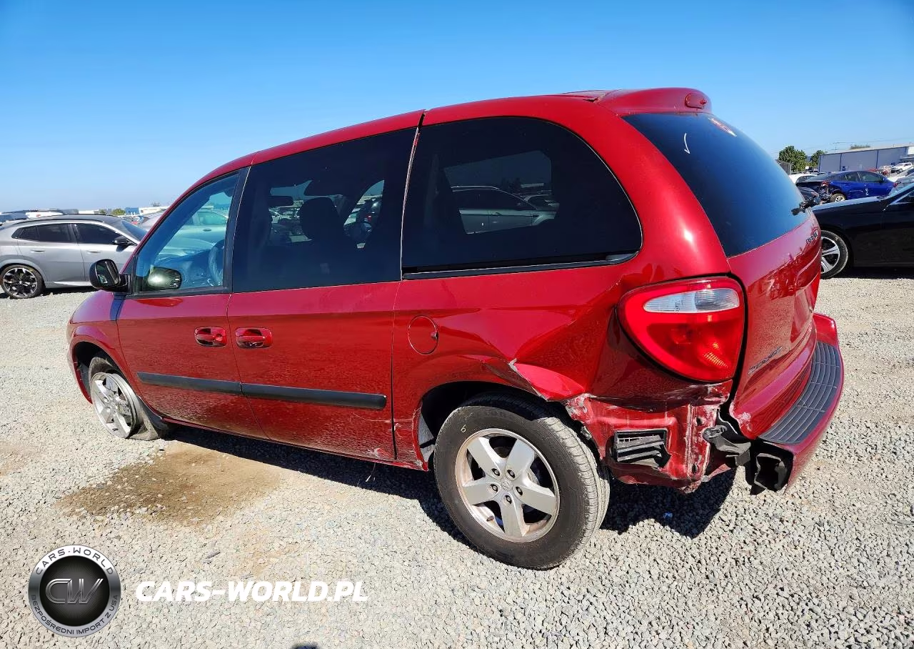 2007 Dodge Caravan Sxt VIN:1D4GP45R27B183282 - 2