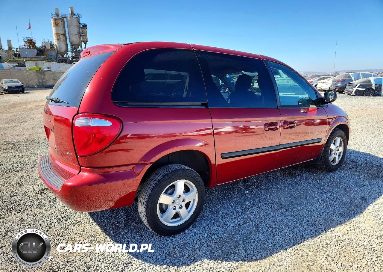 2007 Dodge Caravan Sxt VIN:1D4GP45R27B183282 - 3
