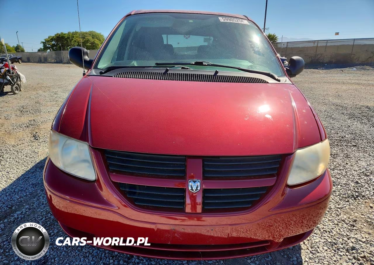 2007 Dodge Caravan Sxt VIN:1D4GP45R27B183282 - 5
