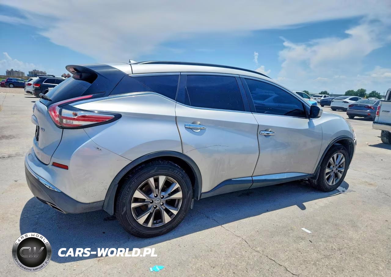 2015 Nissan Murano Sv VIN:5N1AZ2MG0FN234420 - 3
