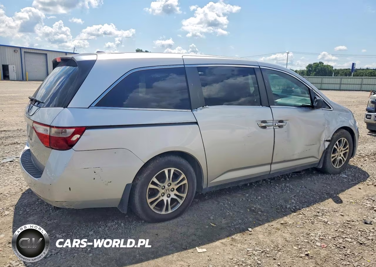 2012 Honda Odyssey Exl VIN:5FNRL5H61CB121128 - 3