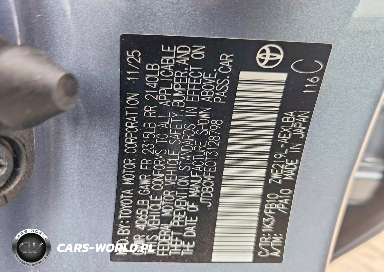 2026 Toyota Corolla Hybrid Hybrid Le VIN:JTDBCMFE0T3128798 - 12
