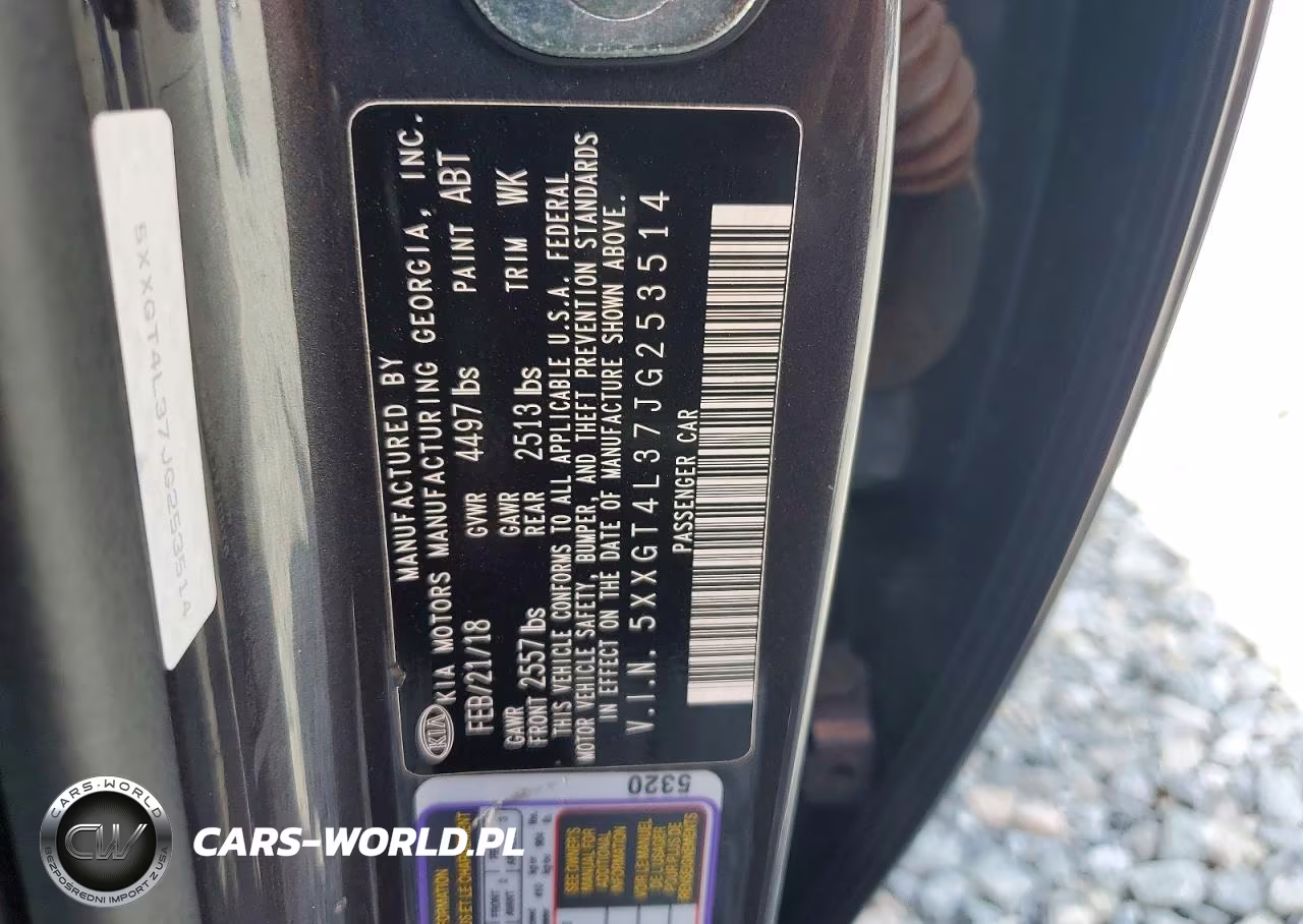 2018 Kia Optima S VIN:5XXGT4L37JG253514 - 12
