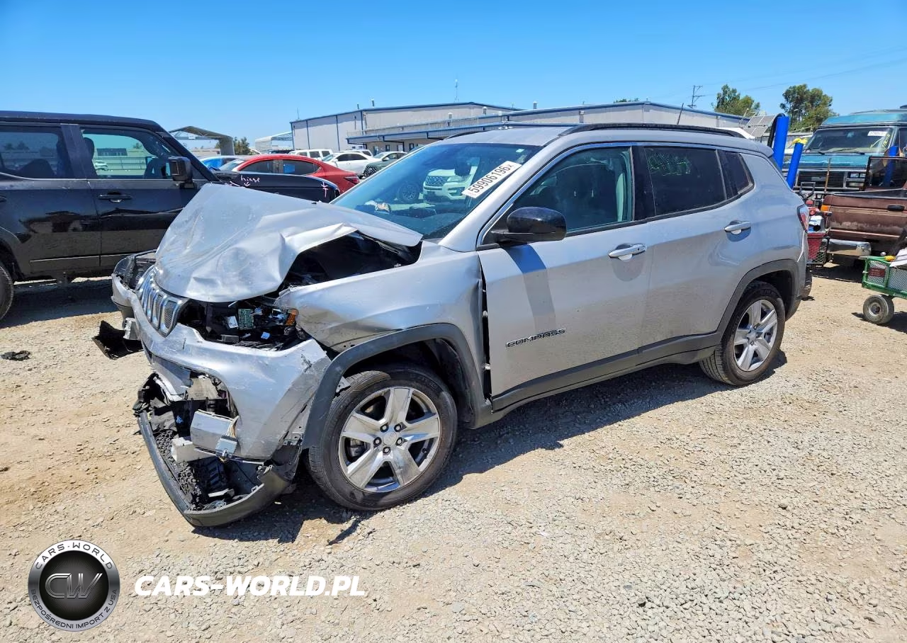 2022 Jeep Compass Latitude VIN:3C4NJCBB0NT218503 - 1