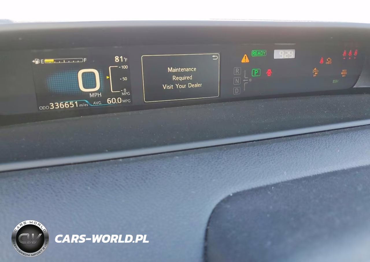 2019 Toyota Prius Le VIN:JTDKARFU7K3099843 - 9