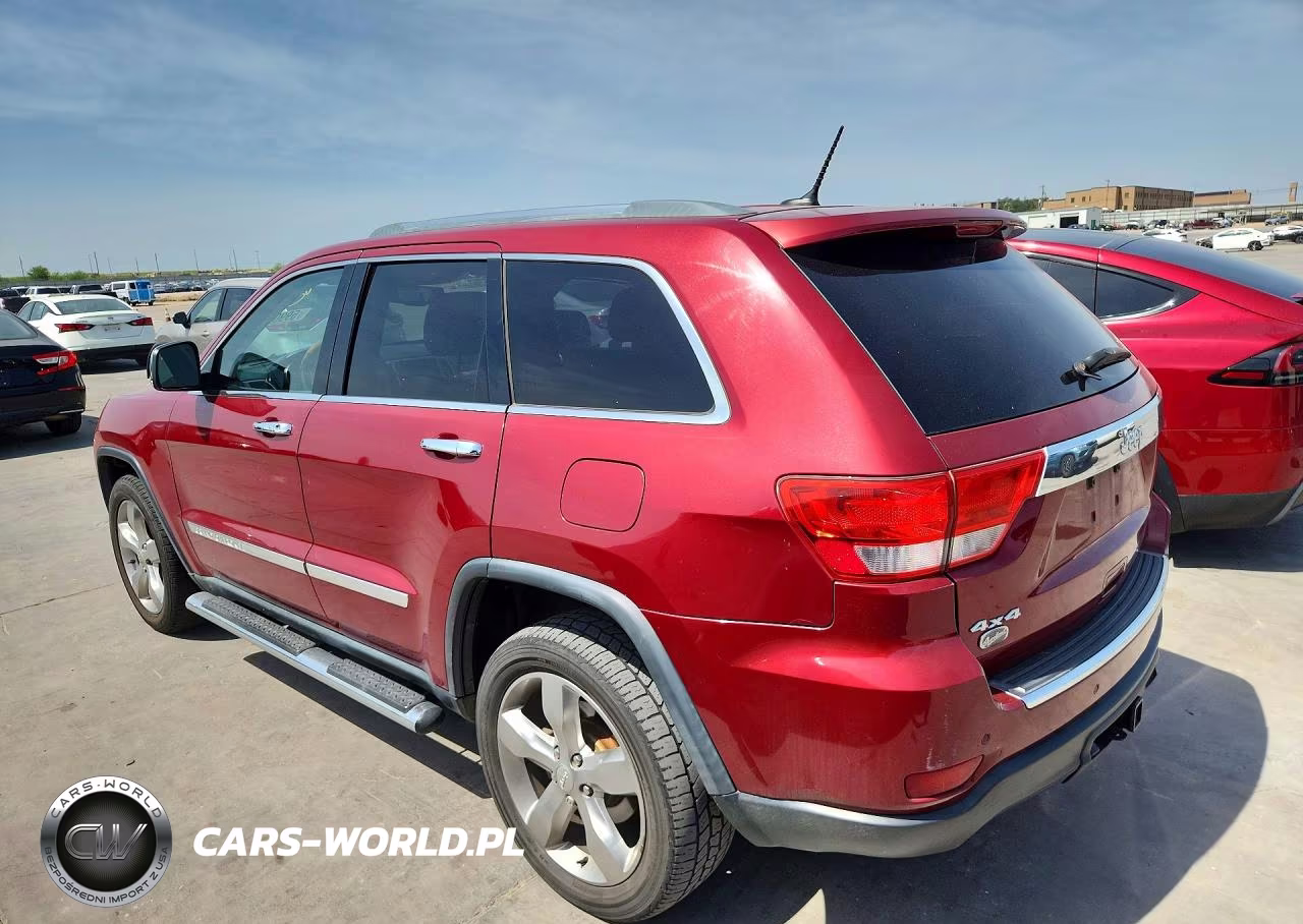 2012 Jeep Grand Cherokee Overland VIN:1C4RJFCGXCC302785 - 2