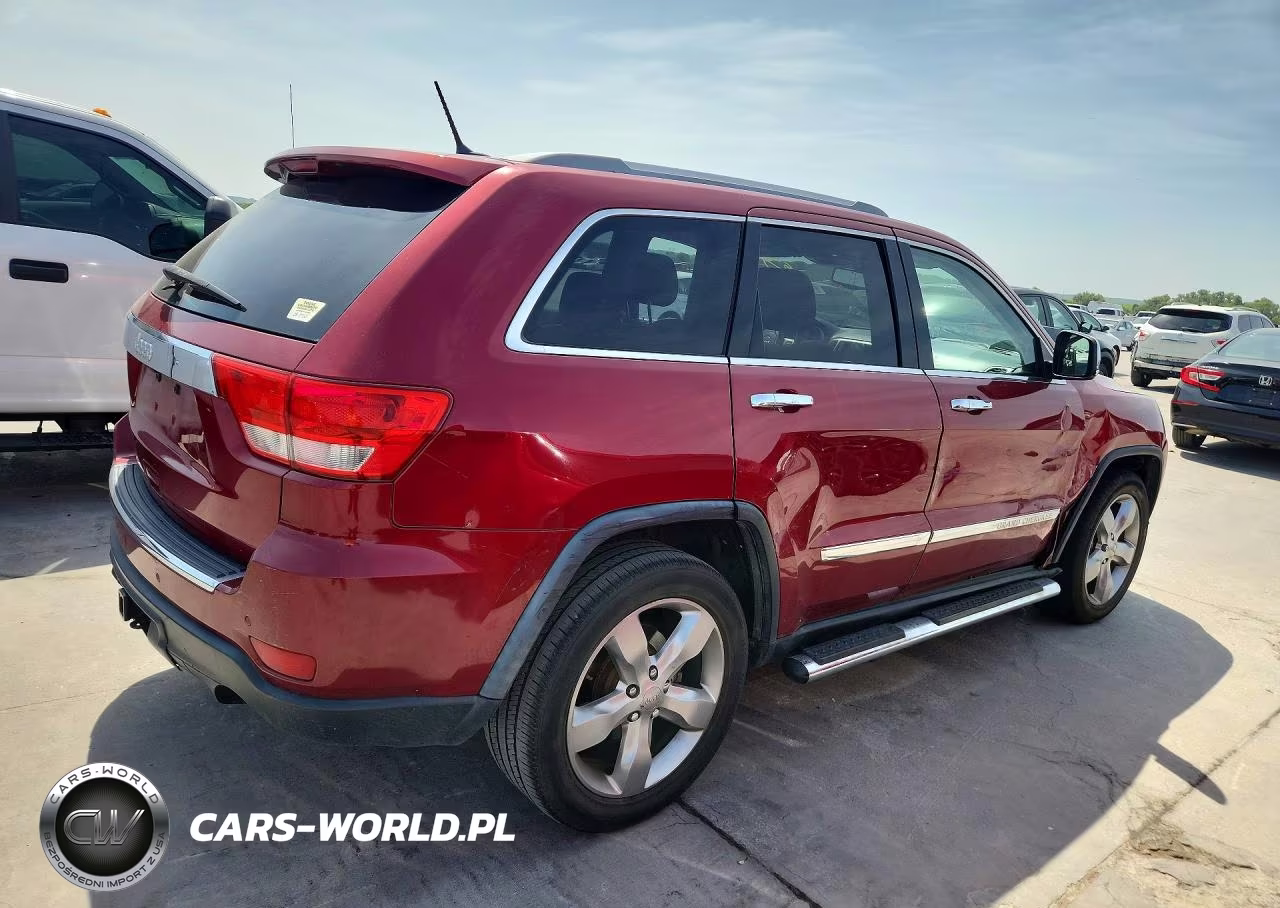 2012 Jeep Grand Cherokee Overland VIN:1C4RJFCGXCC302785 - 3