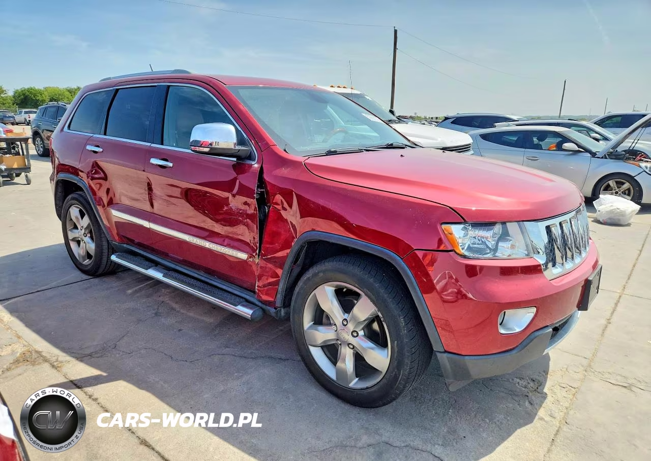 2012 Jeep Grand Cherokee Overland VIN:1C4RJFCGXCC302785 - 4