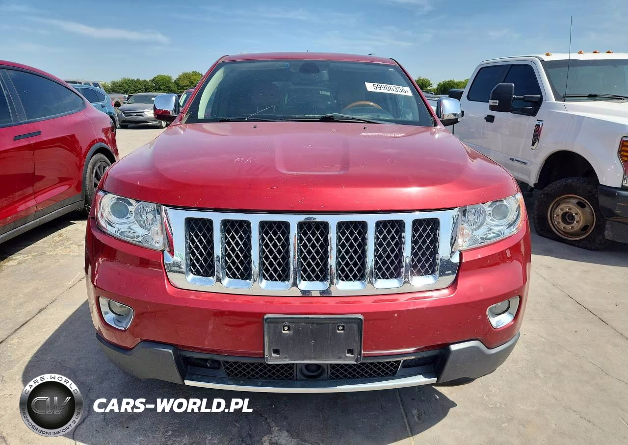 2012 Jeep Grand Cherokee Overland VIN:1C4RJFCGXCC302785 - 5