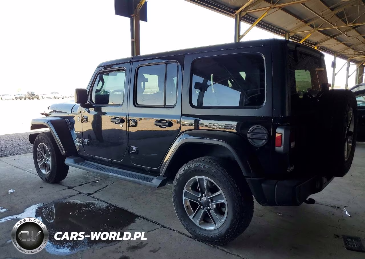 2021 Jeep Wrangler Unlimited Sahara VIN:1C4HJXEN6MW607875 - 2