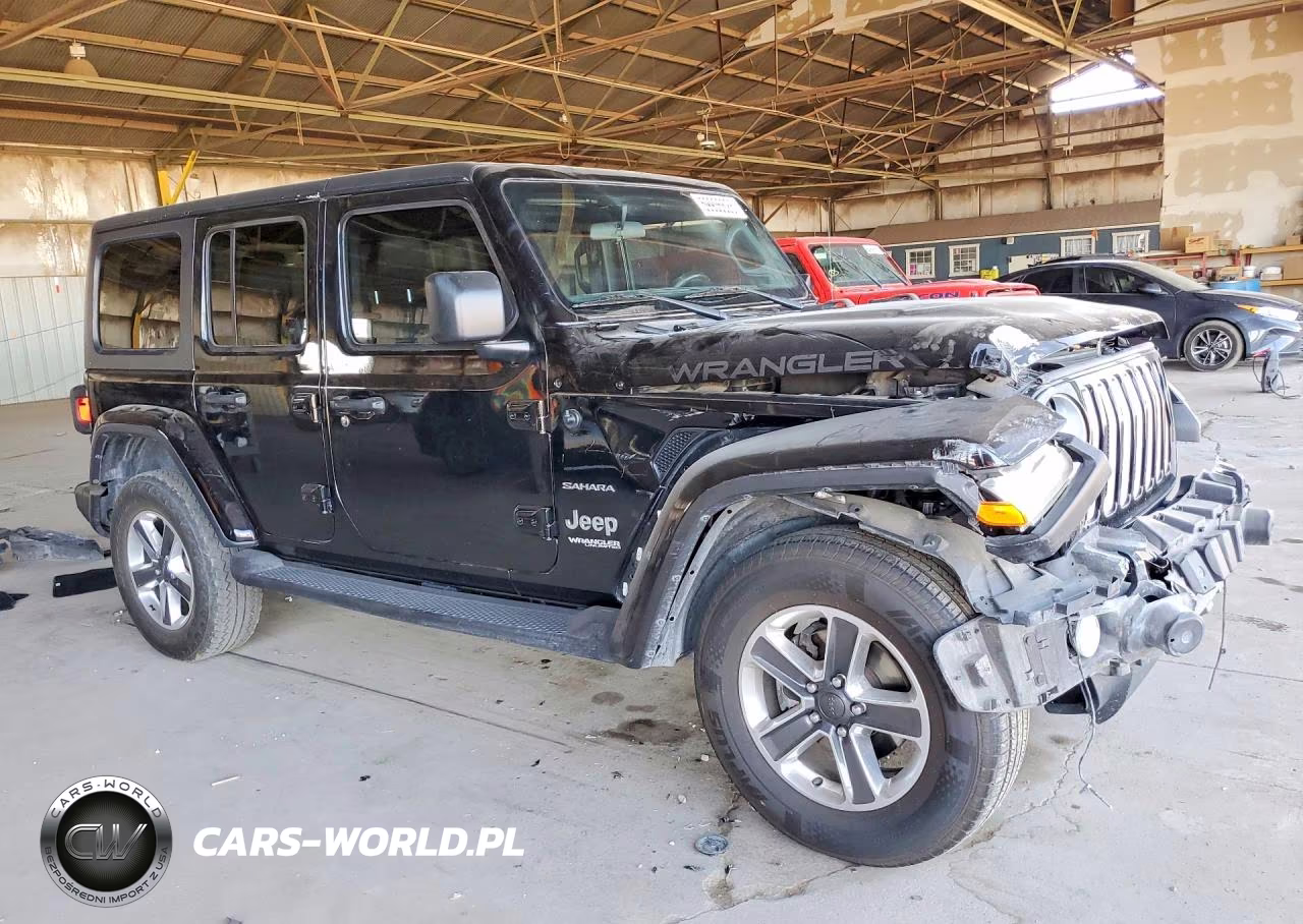 2021 Jeep Wrangler Unlimited Sahara VIN:1C4HJXEN6MW607875 - 4