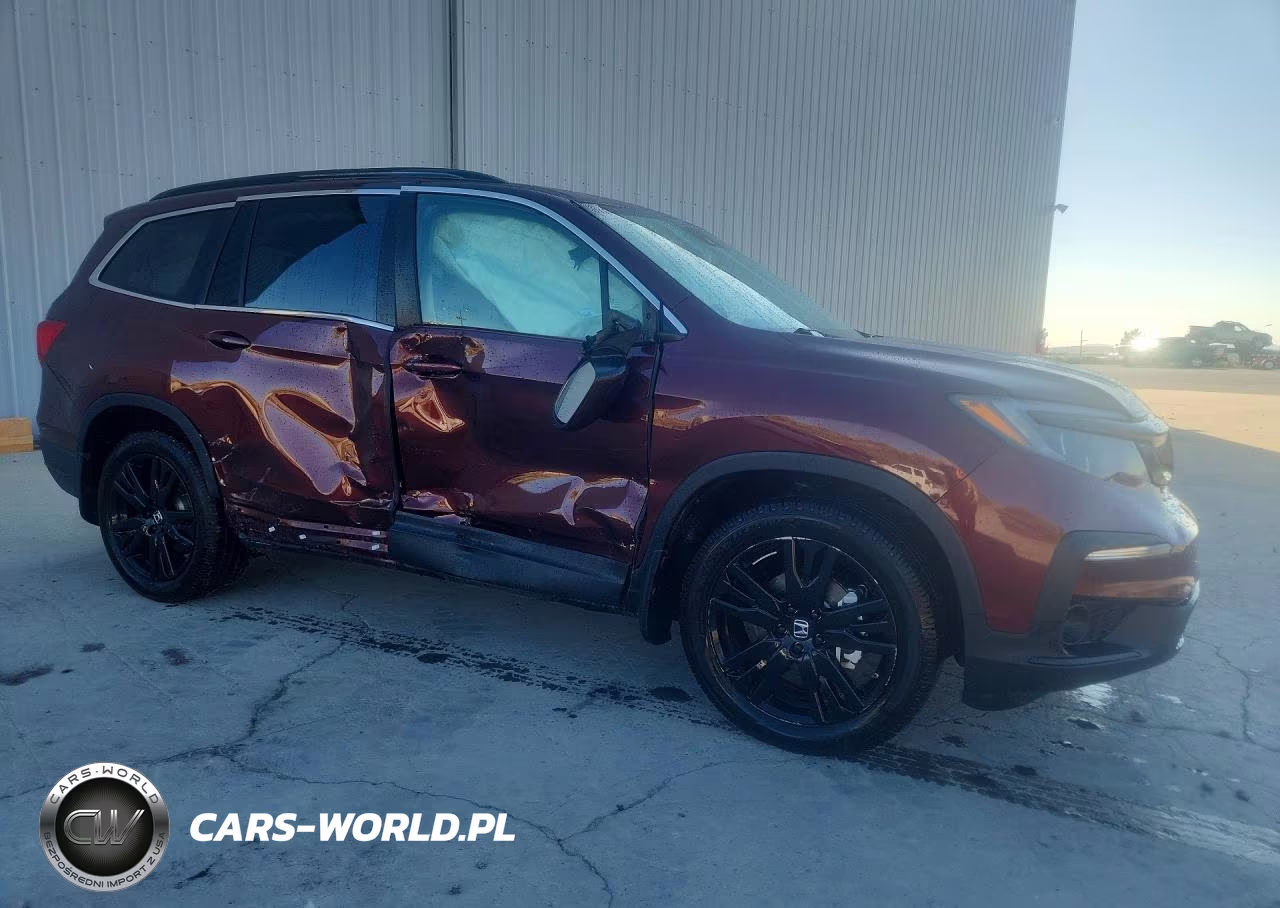 2022 Honda Pilot Se VIN:5FNYF6H25NB009070 - 4