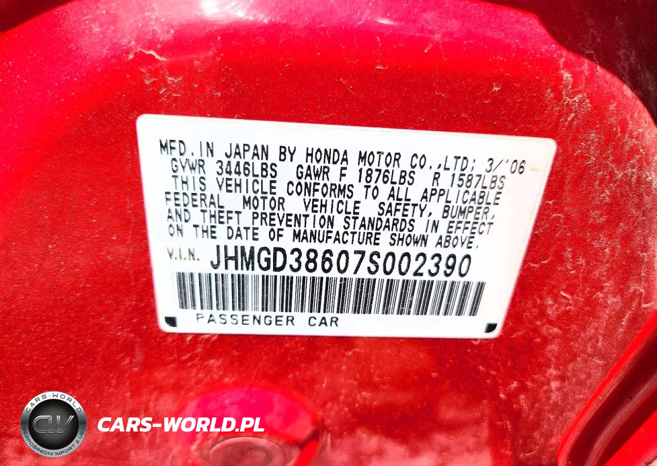 2007 Honda Fit S VIN:JHMGD38607S002390 - 13