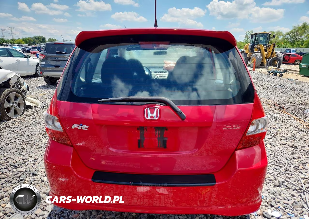 2007 Honda Fit S VIN:JHMGD38607S002390 - 6