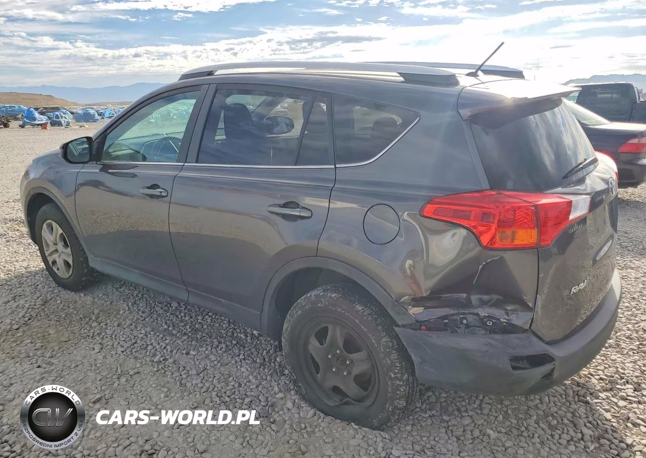 2015 Toyota Rav4 Le VIN:2T3BFREVXFW321337 - 2